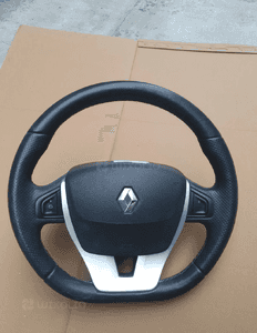 Renault Laguna 3 III kierownica ścięta poduszka 2