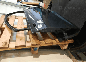 Drzwi przód przednie lewe seat ibiza 4 iv 6J LW7Z szare 5D 5 drzwi hb 4