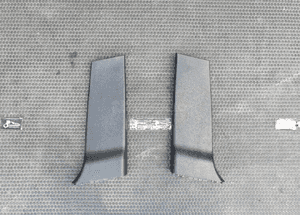Osłona Progu Słupka Plastik Nakładka Tapicerka Czarne Seat Leon I 1 Toledo II 2 14