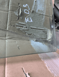 Szyba prawy przód przednia prawa VW EOS AS2 07r 1Q0815202A 4