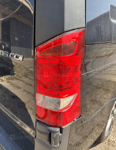 MERCEDES vito 447 drzwi tył skrzydełka zawiasy  lampa zderzaka pdc lakier 5890 5
