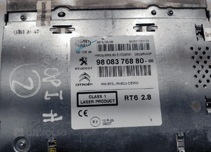 Fabryczne radio nawigacja peugeot 508 i 9808376880 2010-2014 5