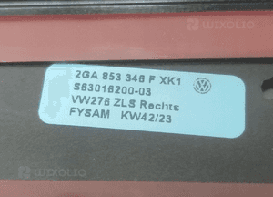BŁOTNIK TYŁ LISTWA NAKŁADKA PRAWY TYŁ VW T-ROC T ROC NOWA 2GA853346F 3