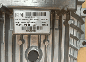 Peugeot 407 Citroen C4 C5 2.0 HDI komputer sterownik silnika DELPHI 9664873380  9663548180 2