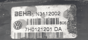 Chłodnice komplet chłodnic wentylator volkswagen transporter T5 2.5 tdi 03- 11