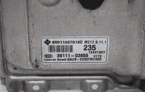 KIA RIO 1.2 benzyna 2014 sterownik silnika 9001140731KC komputer 3