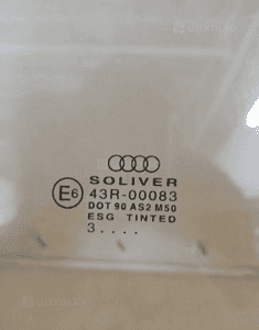Szyba drzwi prawy przód przednia prawa Audi A6 C5 FL AS2 03r 2