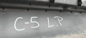 Listwa progowa lewa Citroen C5 III 9681060880 5