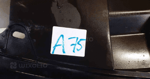 Zderzak przód przedni renault megane 3 iii halogeny czarny NV676 2