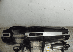 Bmw E60 06R deska rozdzielcza kokpit konsola airbag 1