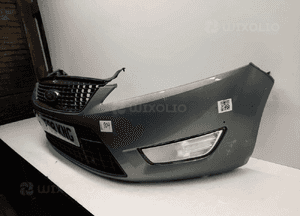 Zderzak przód przedni ford mondeo MK.4 4 iv T6 błękitny halogeny 3