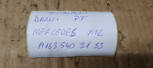 Wiązka instalacja drzwi lewy tył tylna lewa Mercedes ML W163 8