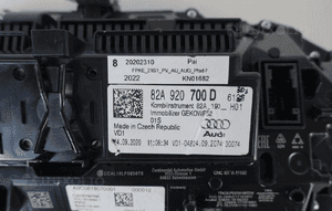 Licznik virtual zegary lcd audi A1 82A 82A920700D 5