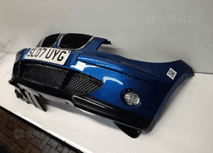 Zderzak przód przedni bmw E87 seria 1 i lemans blau niebieski halogeny 3