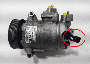 Sprężarka klimatyzacji volkswagen golf vi 2.0 tdi 5N0820803E 2008-2012 2