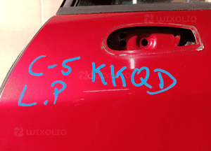 Drzwi lewy przód przednie lewe Citroen C5 III KKQD 5
