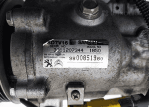 Sprężarka klimatyzacji jumpy expert scudo ii 1.6 hdi 9800851980 13-16 lift 5