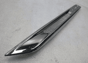Jaguar xj X351 lewa listwa wlot błotnika chrom 4