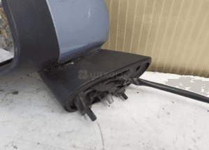 Lusterko elektryczne lewe opel corsa d błękitne 5 pin 4