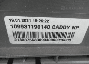 Zderzak przód przedni vw caddy iv 4 2K7 2020- 12