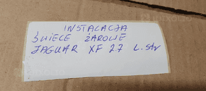 Instalacja wiązka świec żarowych Jaguar XF X250 2.7 TDV6 4R8Q-12A378-AF 8