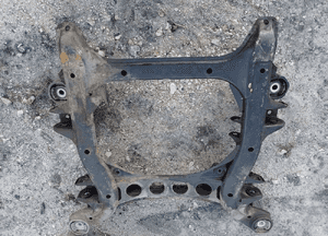 PORSCHE CAYENNE S I 7L 4.5 V8 TOUAREG SANKI KOŁYSKA WÓZEK BELKA SILNIKA 2