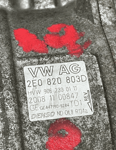 KOMPRESOR KLIMATYZACJI VW SKODA SEAT 2E0820803D FV 5