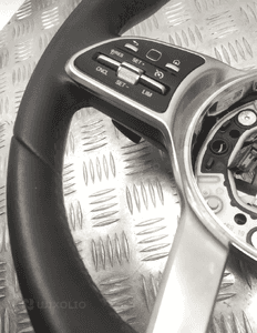 Mercedes W205 kierownica multifunkcyjna łopatki stan idealny A0040053699 9