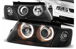 Lampy  reflektory do vw passat B5 od 1996 do 2000 roku depo ringi soczewki 2