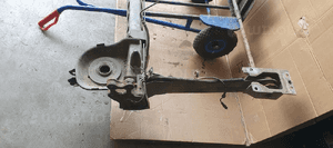 Oś tylna belka zawieszenia tył stabilizator Renault Espace IV 5
