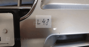 Zderzak przód przedni chrysler 300C spryskiwacze lamp xenon PS2 srebrny halogeny 2