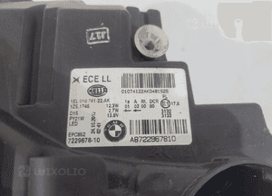 BMW 1 F20 Lampa przednia Bi-Xenon R - 13666 7
