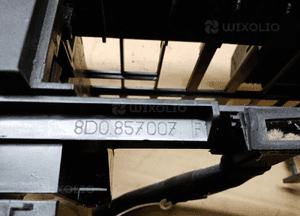 Ramka radia stelaż kieszeń pompka Audi A4 B5 8D0820529S 8D0857007F 11