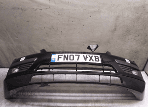 Zderzak przód przedni do ford focus MK2 ii F3 czarny halogeny 1