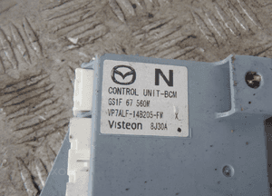 Moduł komfortu MAZDA 6 II GH 2.2 D 2