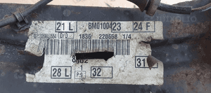 Zwrotnica lewy tył tylna lewa Ford Focus MK3 Kombi 6