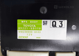 Moduł sterownik komfortu toyota yaris iii 89221-0D110 2011-2017 4