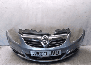^ ZDERZAK PRZÓD PRZEDNI OPEL CORSA D Z163 SZARY 1