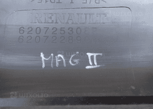 Spoiler dokładka zderzaka przód captur lift 620725308R radom 2