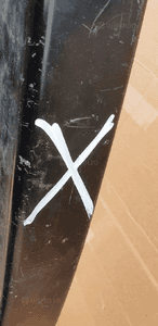 Belka wzmocnienie zderzaka tył VW Passat B5 Kombi 3B0806642 8