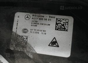 Mercedes A177 full led idealna lampa przednia prawa A1779065601 10