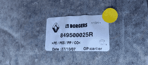 Tapicerka boczek bagażnika prawy tył Renault Laguna III Kombi 749880030R 849500025R 8