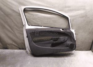 Drzwi przód przednie lewe opel corsa d 3D 3 drzwi hb Y474 Z40R białe 5