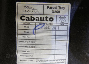 Jaguar xf X250 lift półka bagażnika 8X23-F46668-AD 9