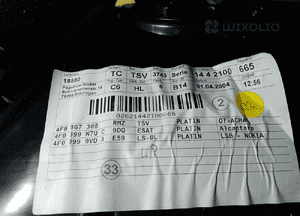 Boczek tapicerka lewy tył tylna lewa Audi A6 C6 Sedan 5