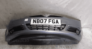 Zderzak przód przedni opel corsa d Z163 szary halogeny 1