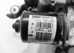 SILNICZEK MECHANIZM WYCIERACZEK PRAWY PRZÓD CITROEN C5 III X7 9682761480 4