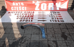 peugeot 308 błotnik kolor KTHC nr 50008 WYSYŁKA 1