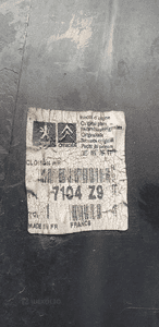 Kierownica powietrza lewa lewy przód Citroen C3 9680096480 4