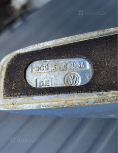 RELINGI DACHOWE komplet VW Passat B6 kombi lift srebrne chrom 7